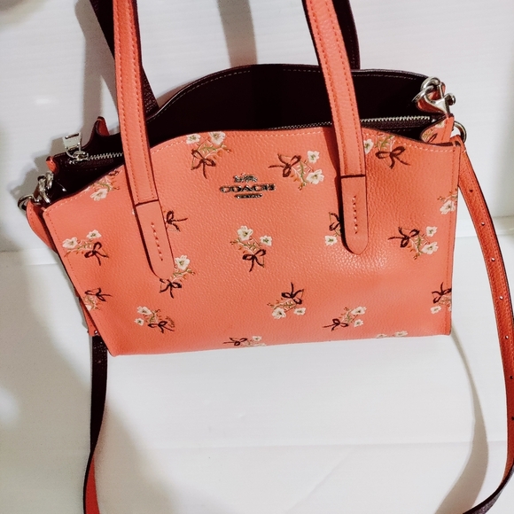 Coach Charlie Carryall 28 With Floral Print - Picture 4 of 16